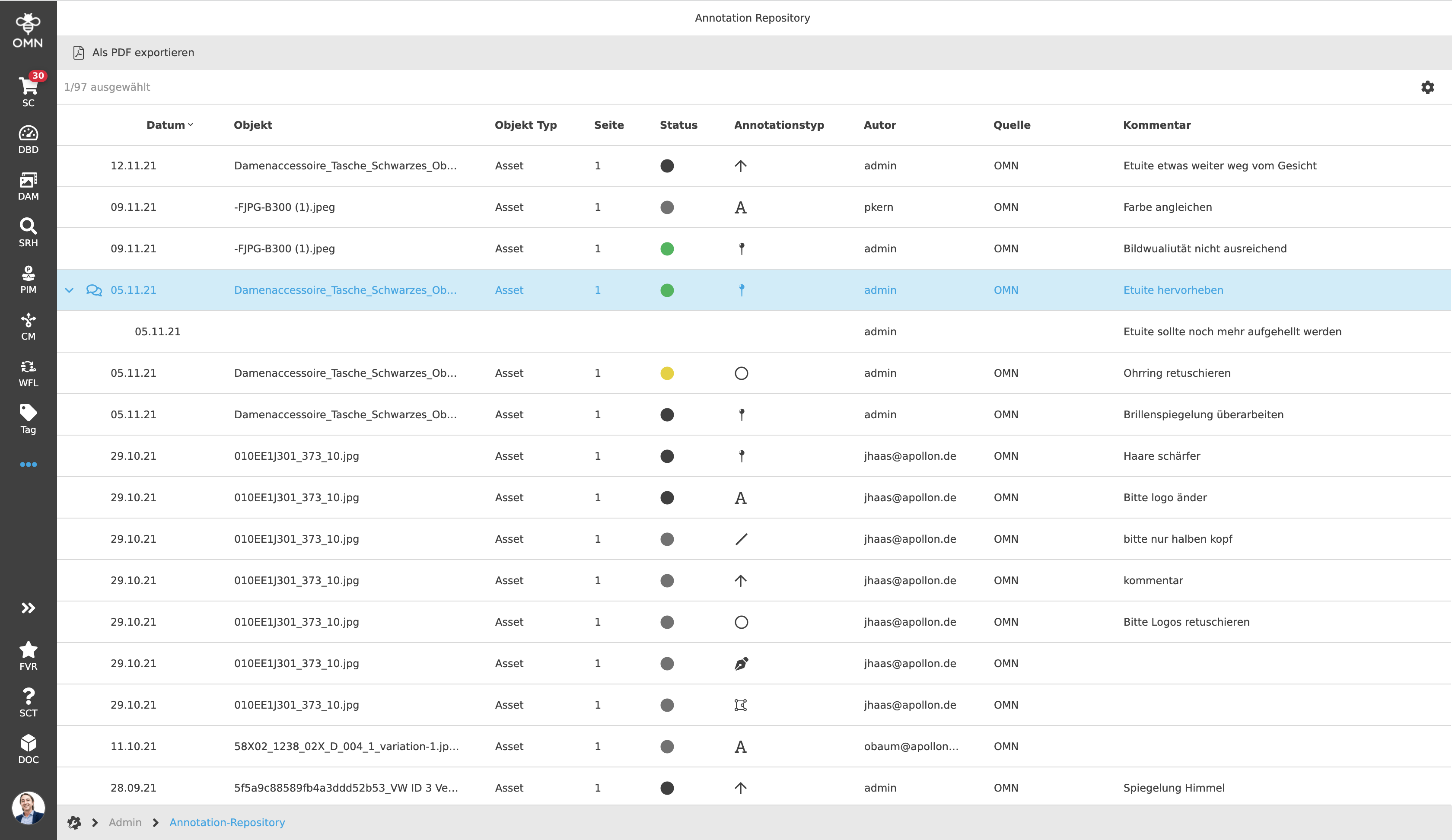 Annotation Repository