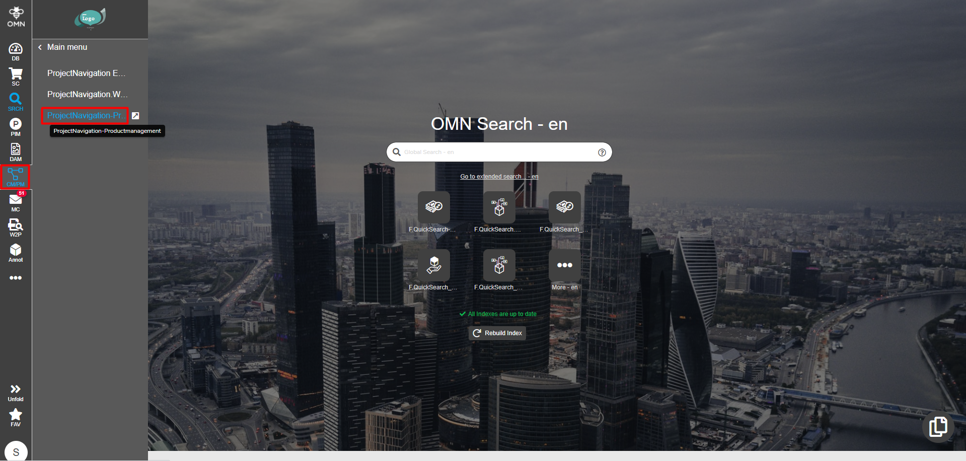 Article Briefing aus der Projekt Navigation öffnen