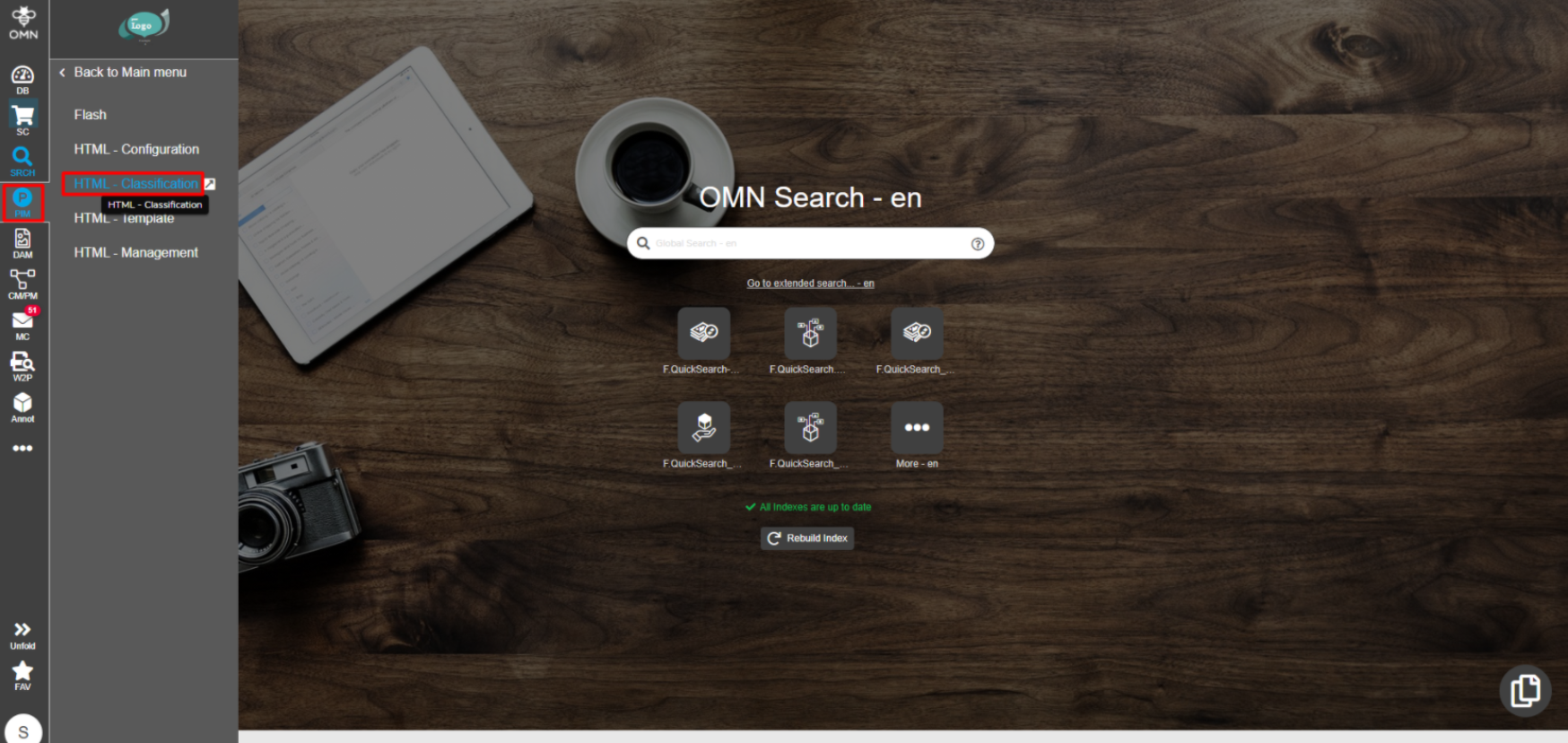 Article Briefing aus der Classification View öffnen