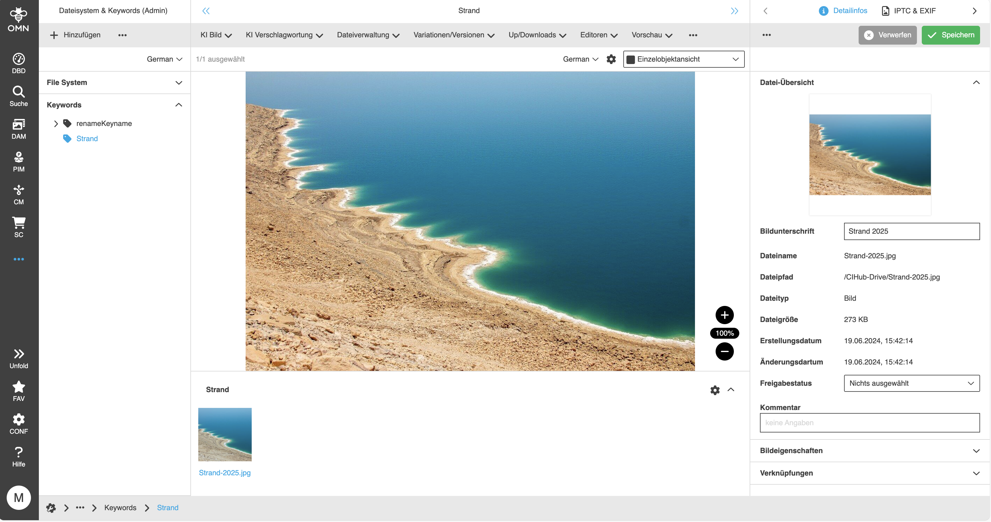 ci hub keyword navigation dam
