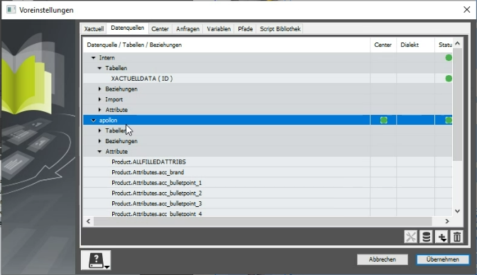 15 Konfiguration Attribute Xactuell