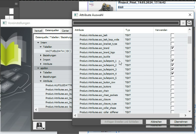 16 Datahopper Abfragen