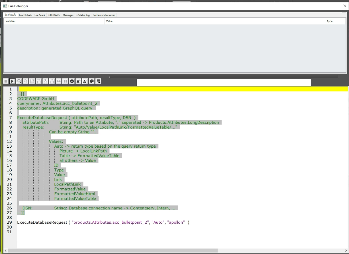 17 Programmatische Zugriffsmöglichkeit