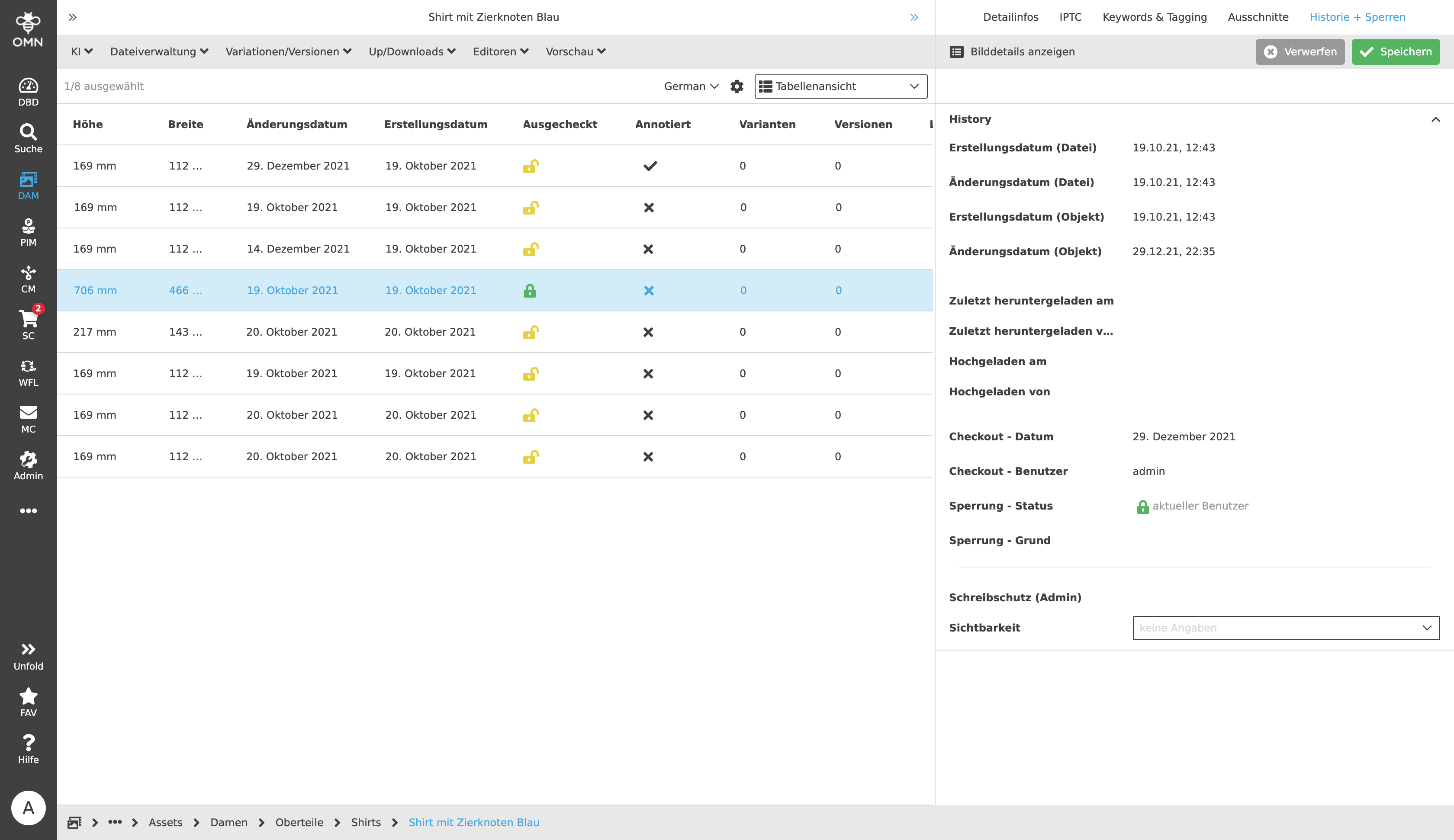 MainModule DAM CheckedOut 01