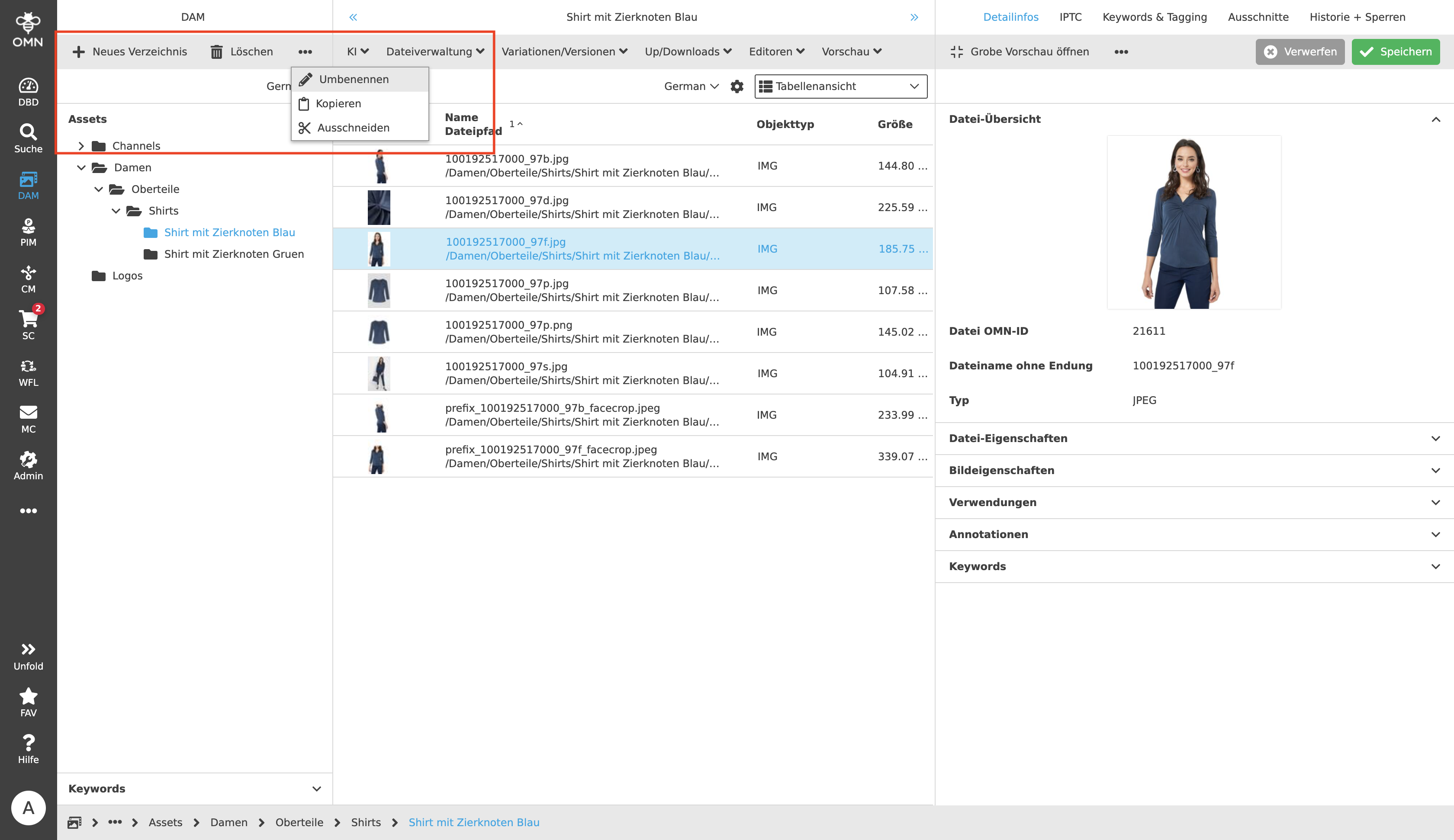 MainModule DAM LeftView Functions 02