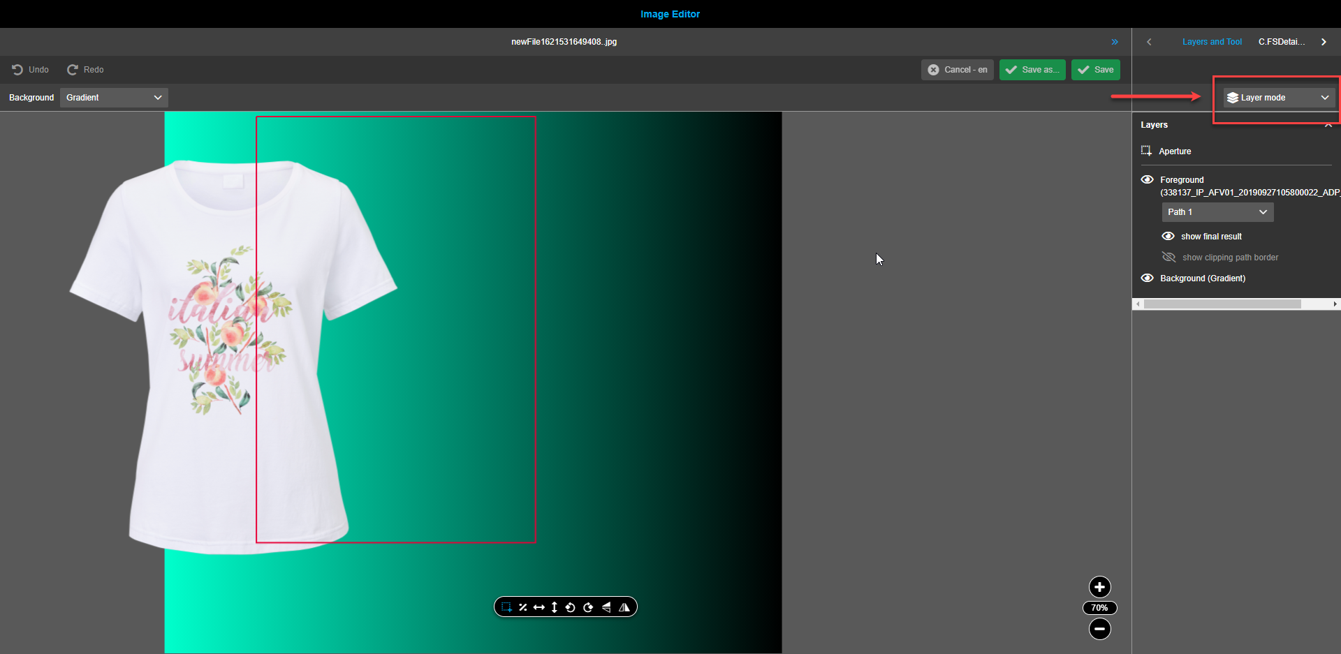 Composition - Layer mode