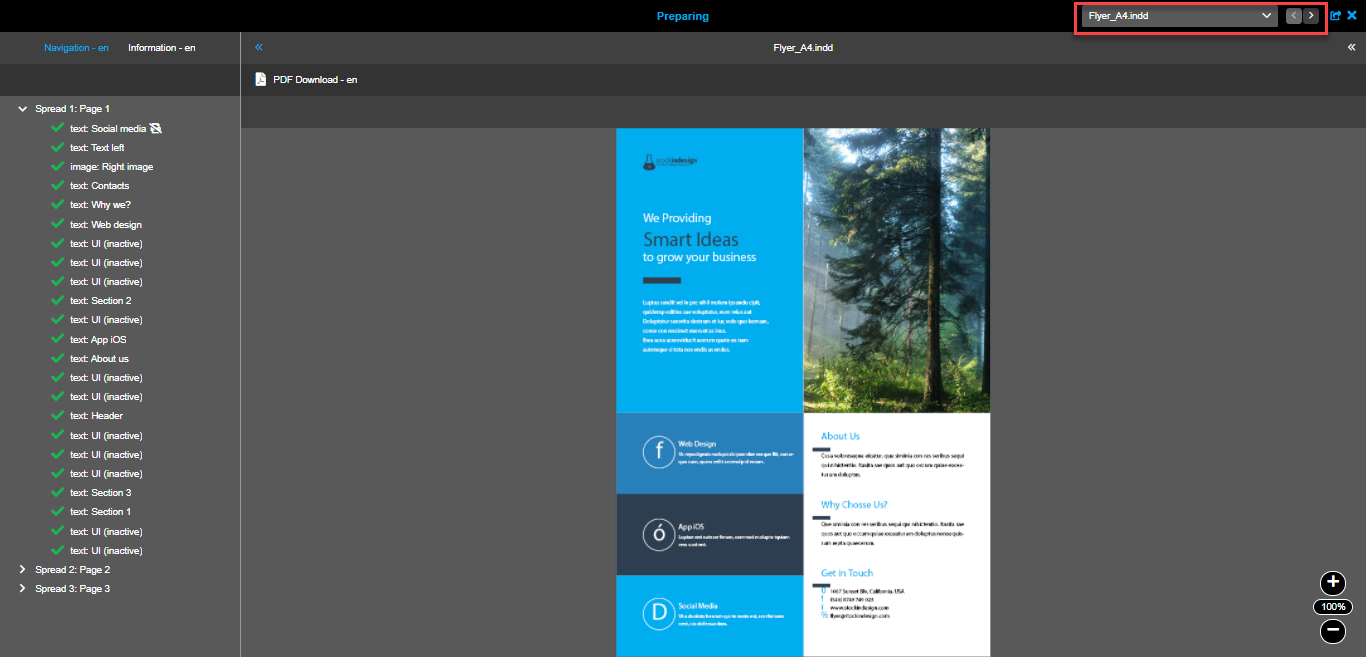Preparing multiple documents