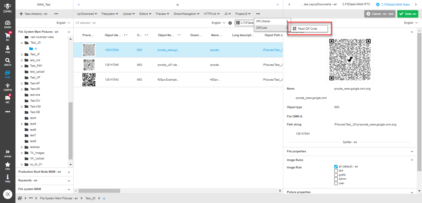 QRCodeView function availability
