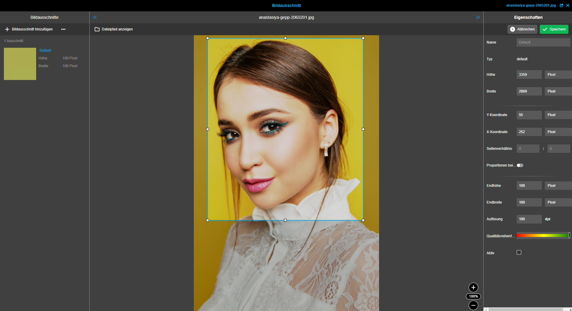 User Guide DAM aperture
