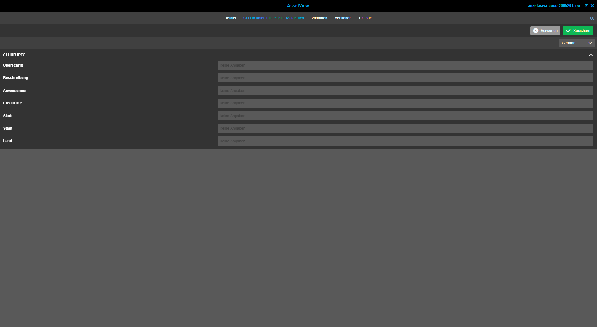 User Guide DAM ciHub