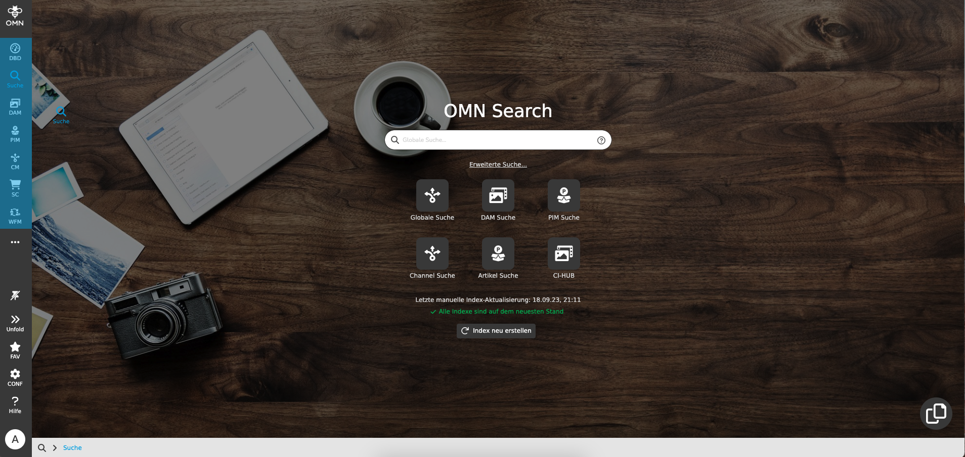 User Guide overview OMN sidebar individual