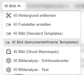 User guide KI Services autoretouch templates function