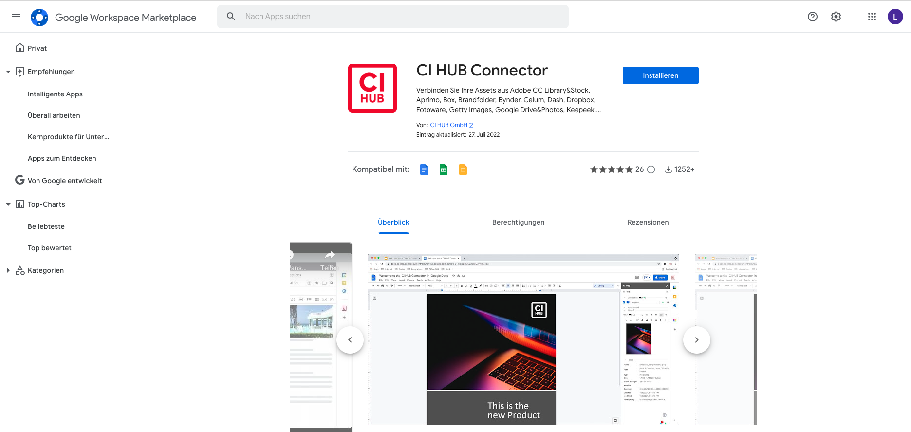 Google Workspace Marketplace
