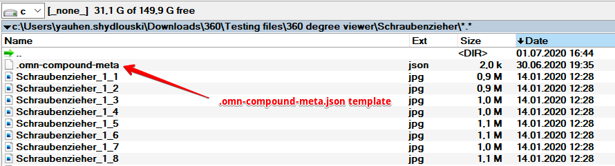 degree 360 json template