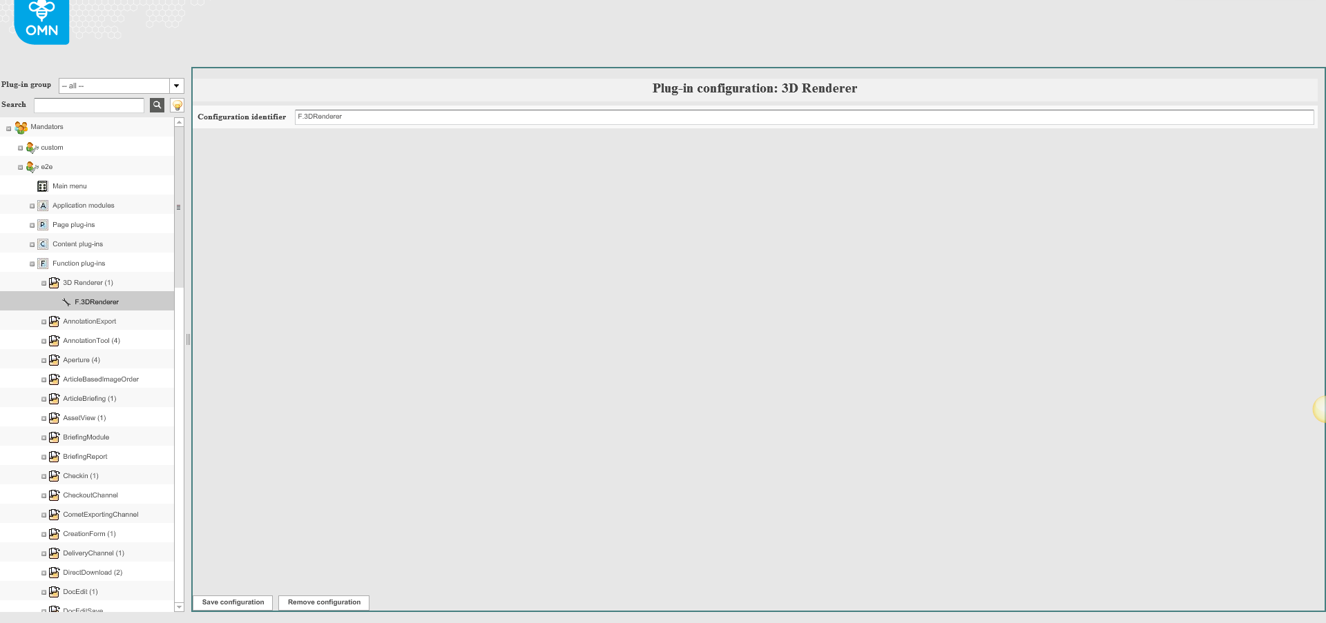 3DRenderer function plug in