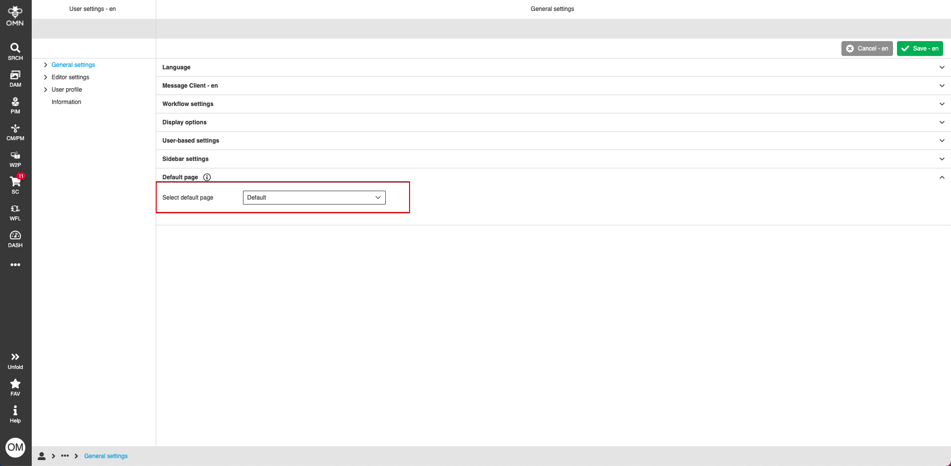 Defaul individual default