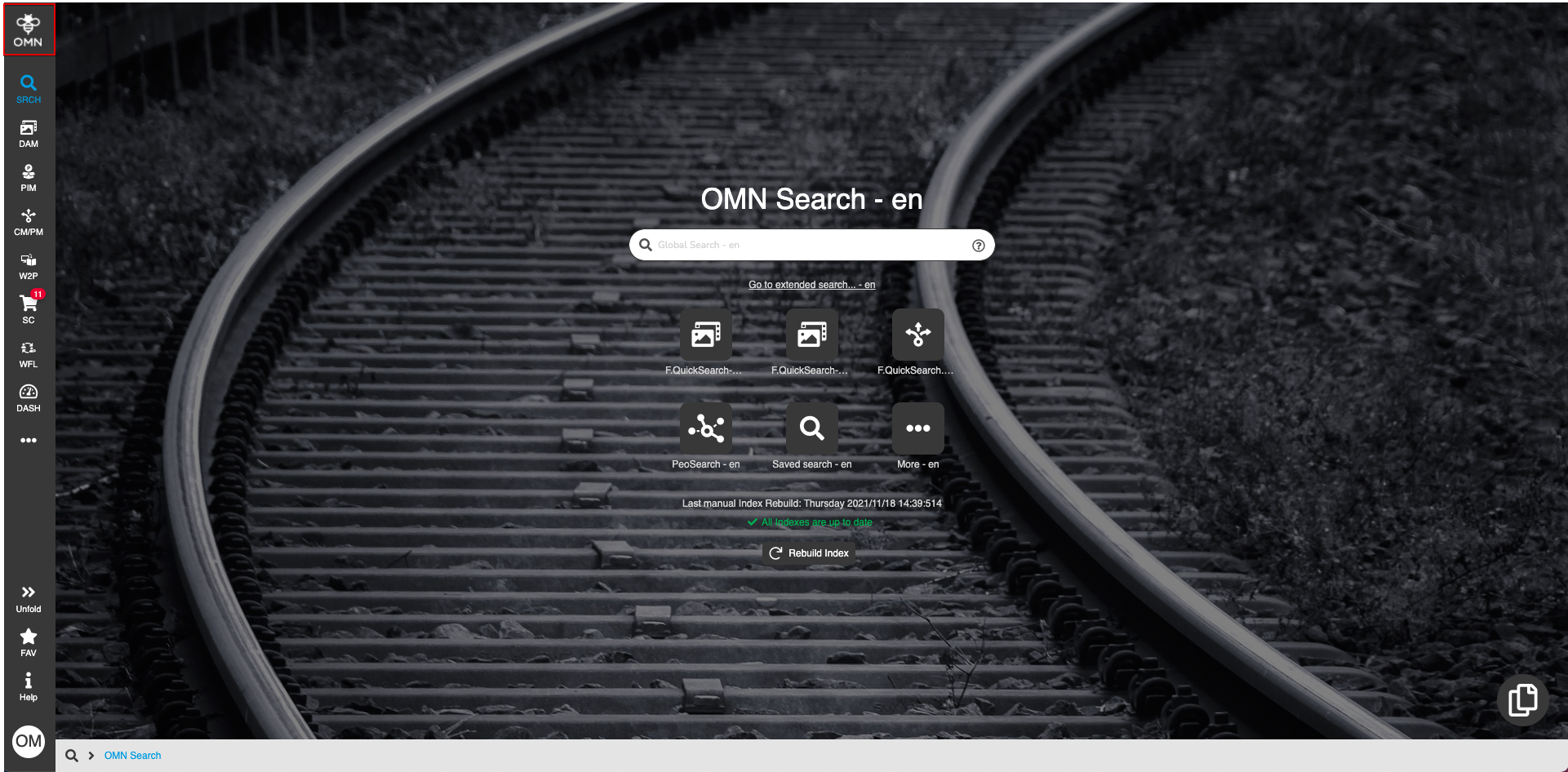 Default page frontend icon