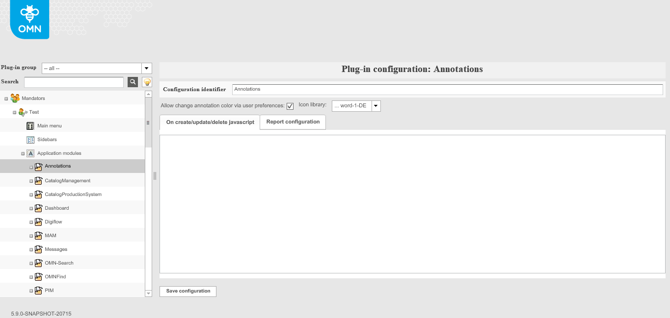 Annotations application plugin 1