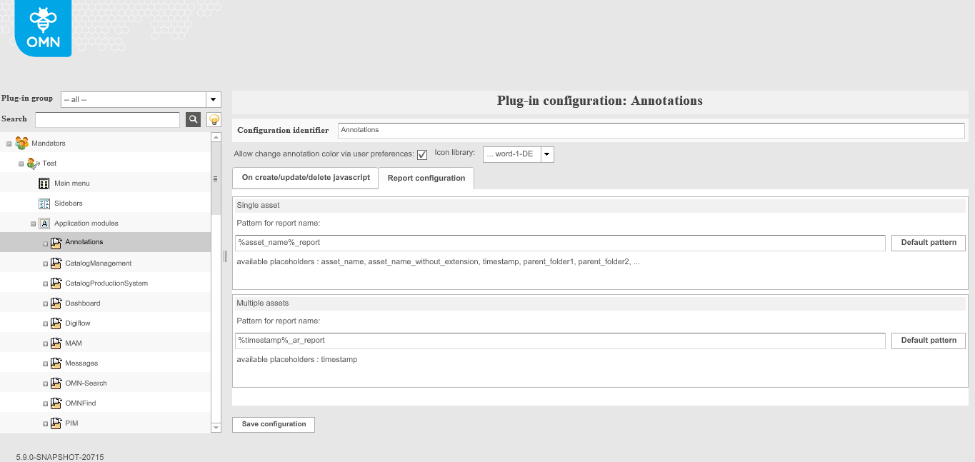 Annotations application plugin 2