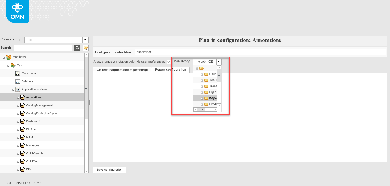 Annotations icon library