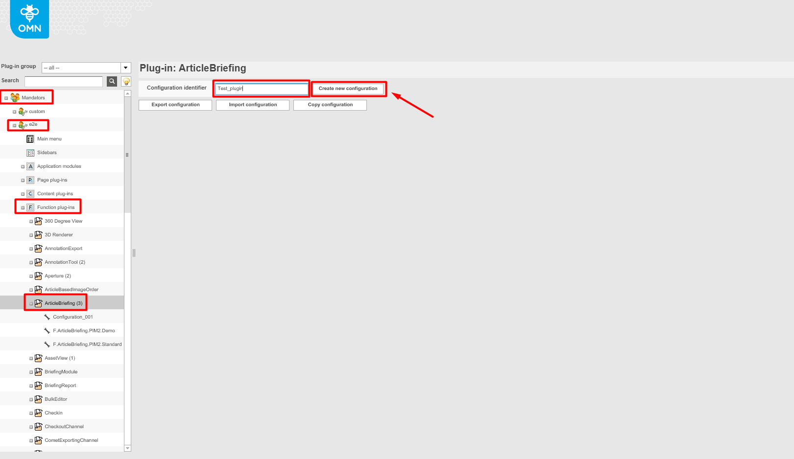 Create ArticleBriefing plugin