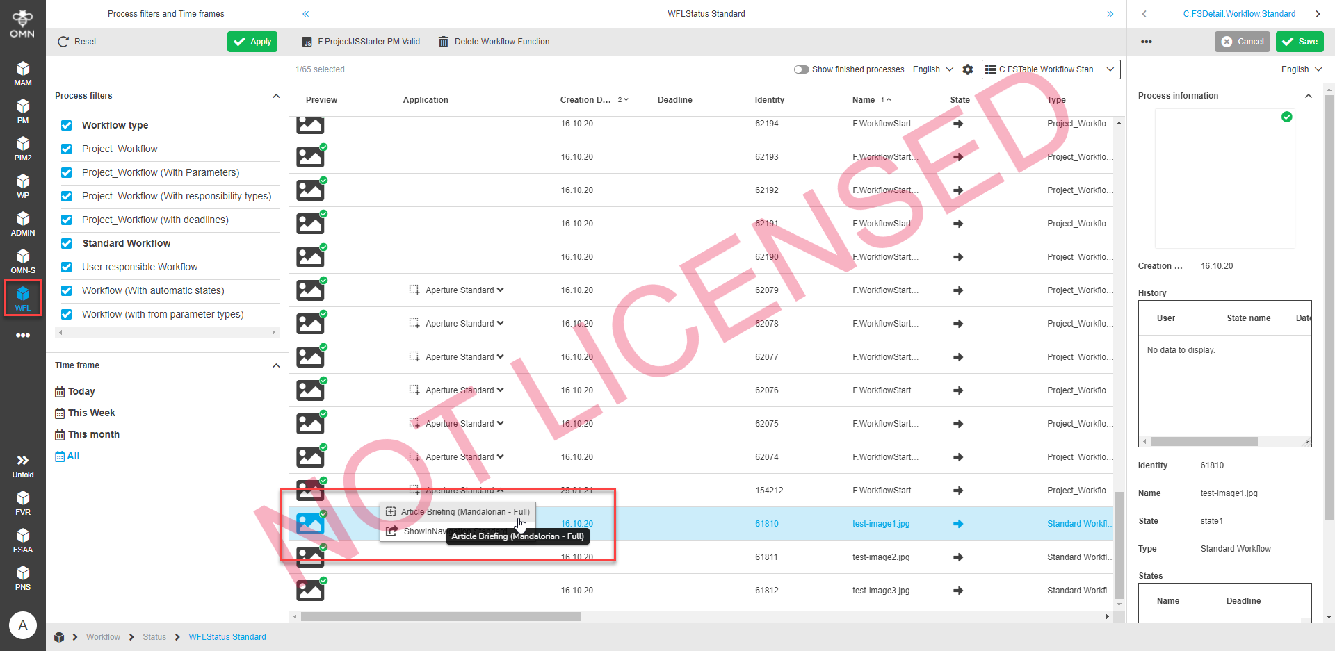 Article Briefing from Workflow