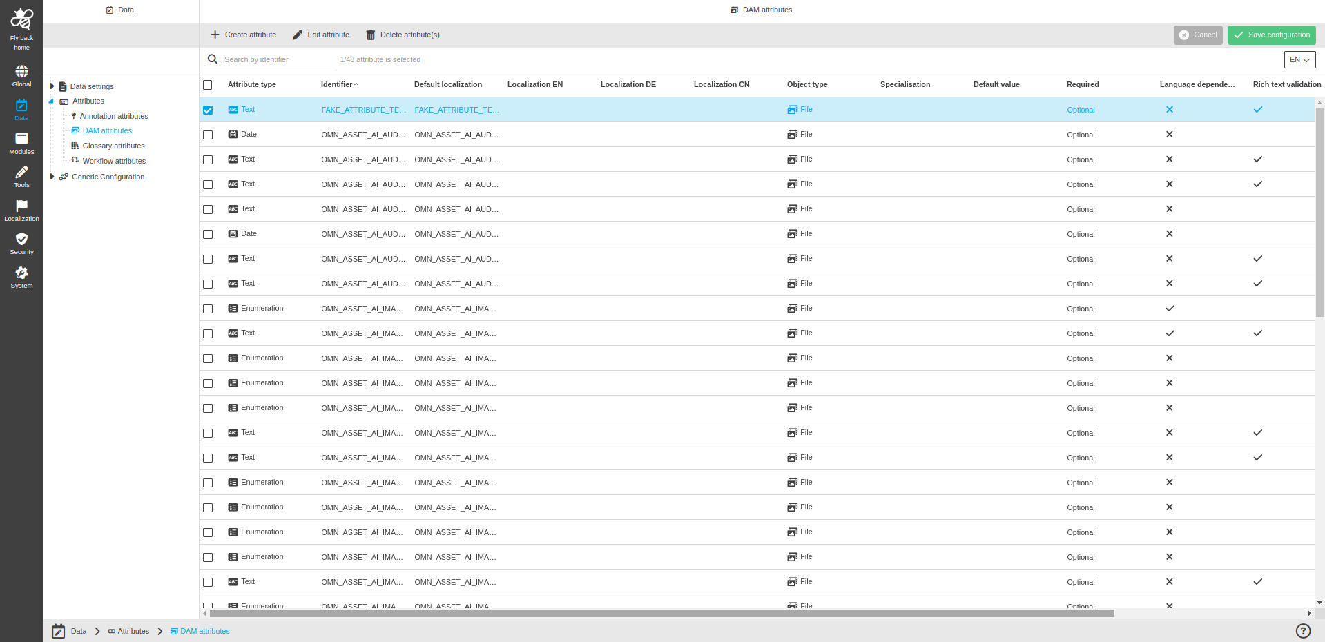 dam attributes page CC