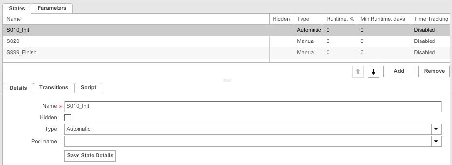 Workflow Definitions (Details)