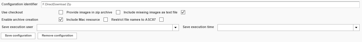 DirectDownload overview configuration