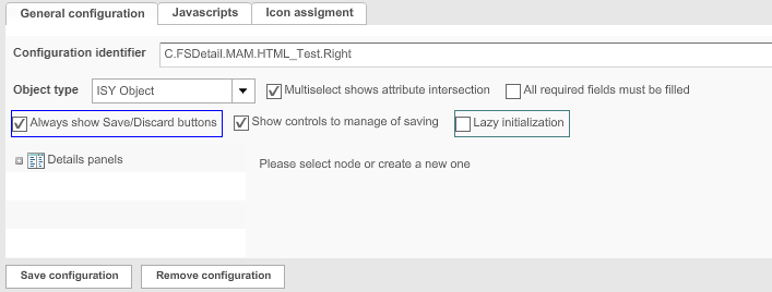 FSDetail configuration overview