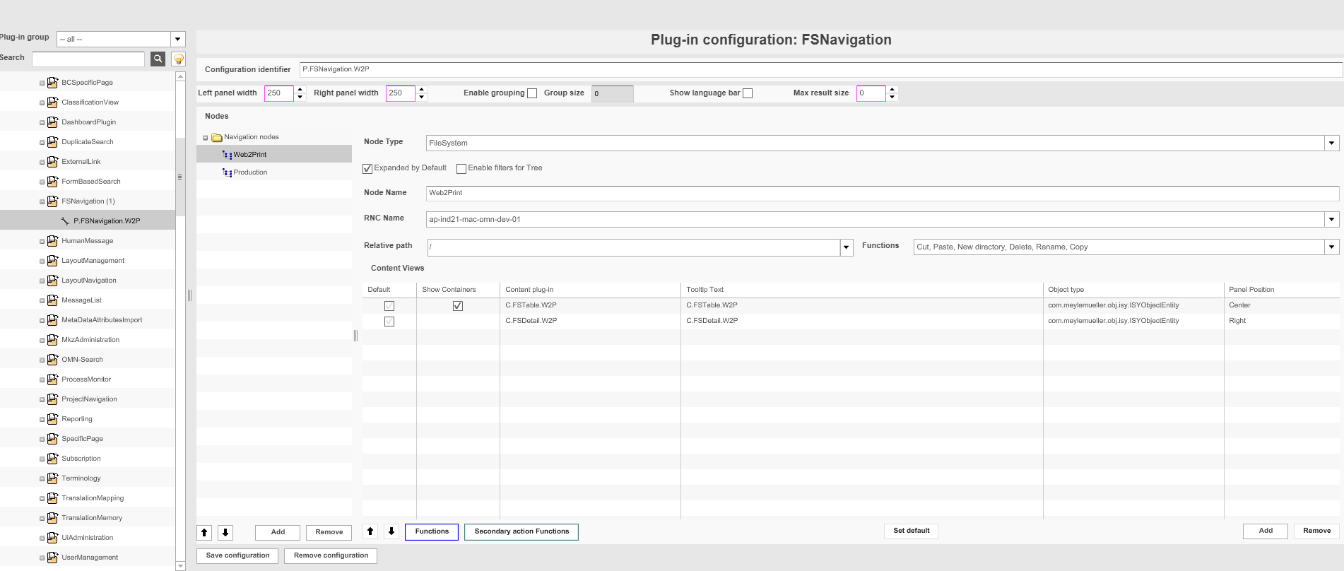 basicFSNavigation w2p