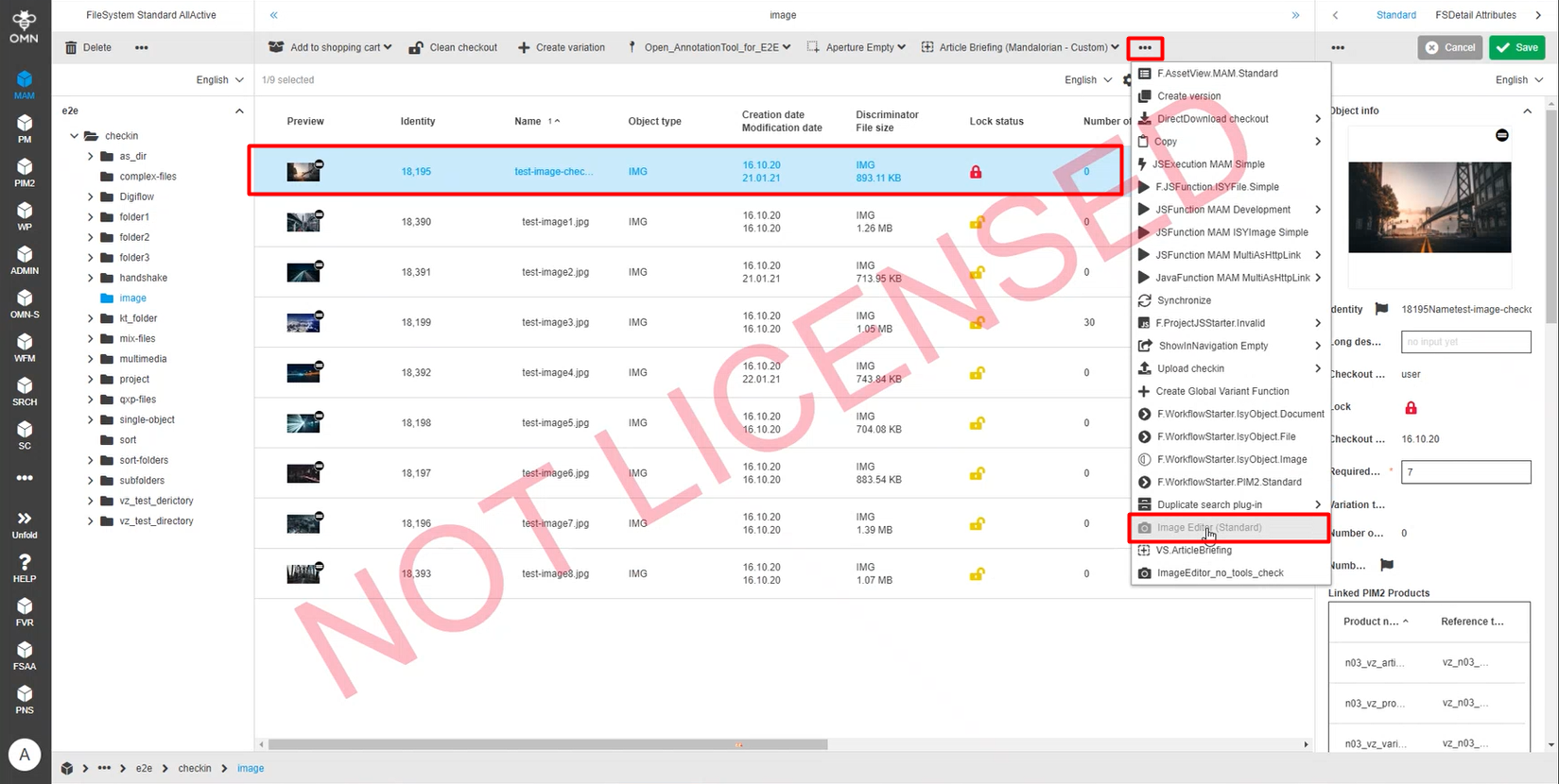 ImageEditor for page plugins front-end