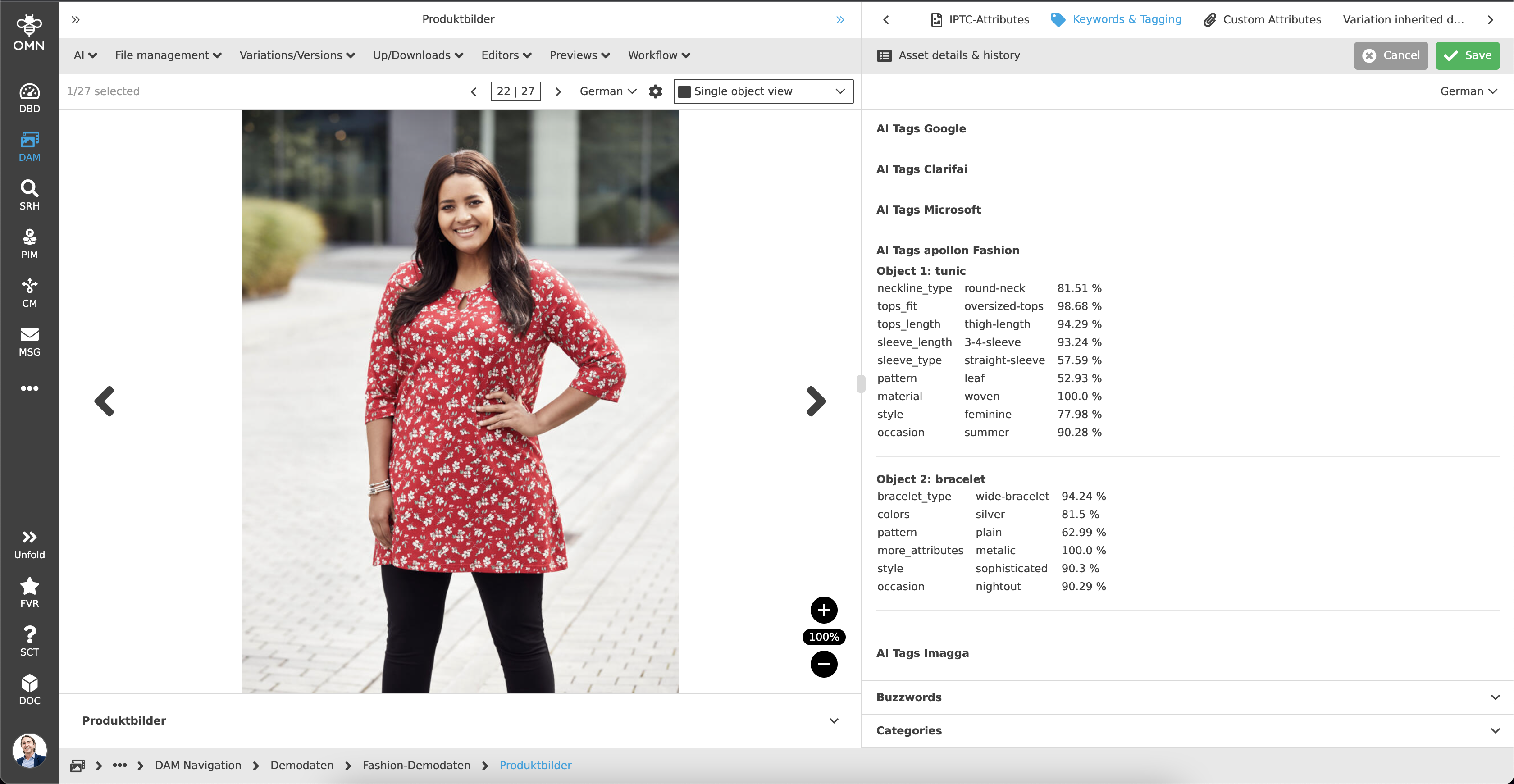 AI Tags apollon fashion