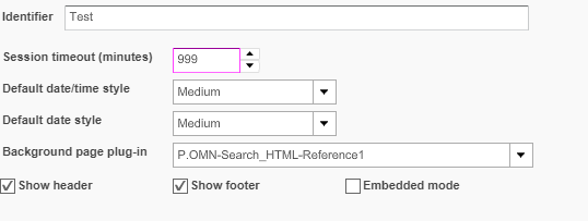 Mandator general configuration