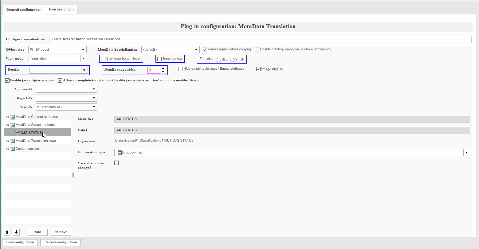 F MetaDataStatusAttributes