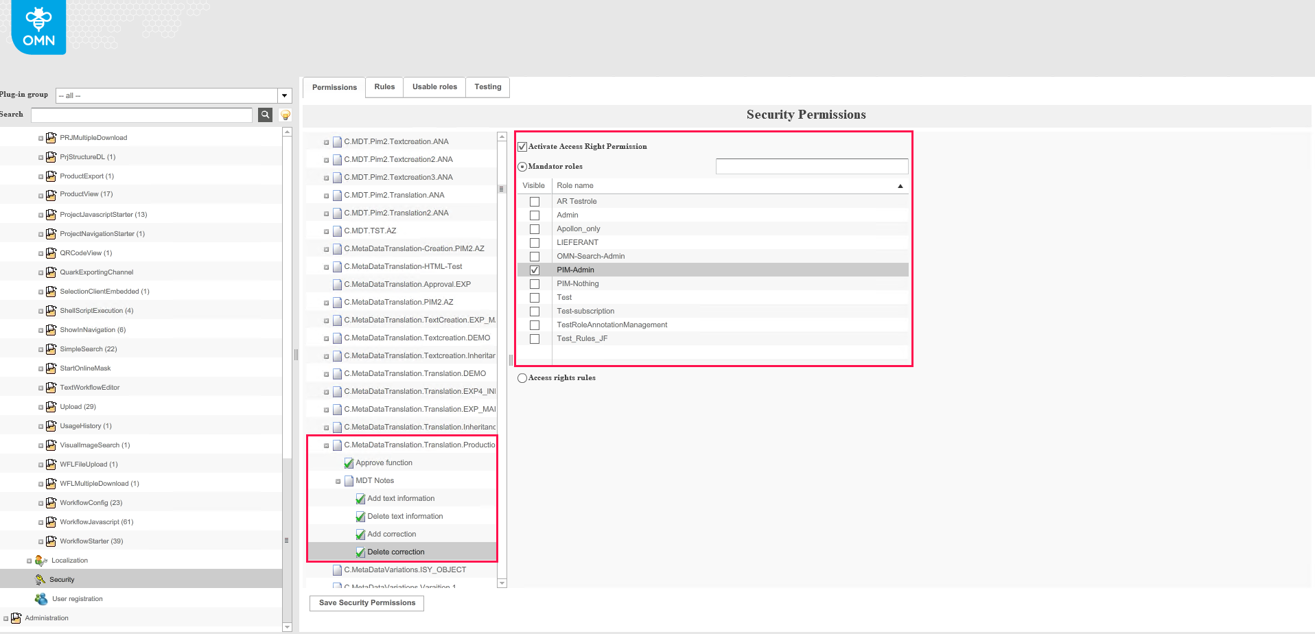 F Security DeleteCorrection