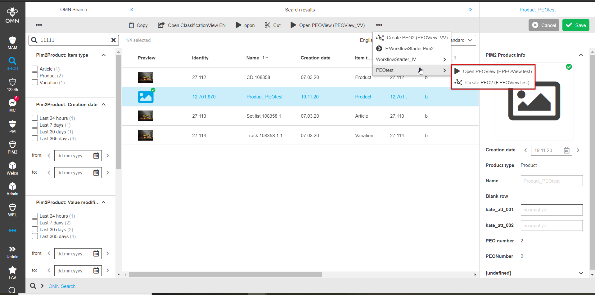 AdvancedSearch functions