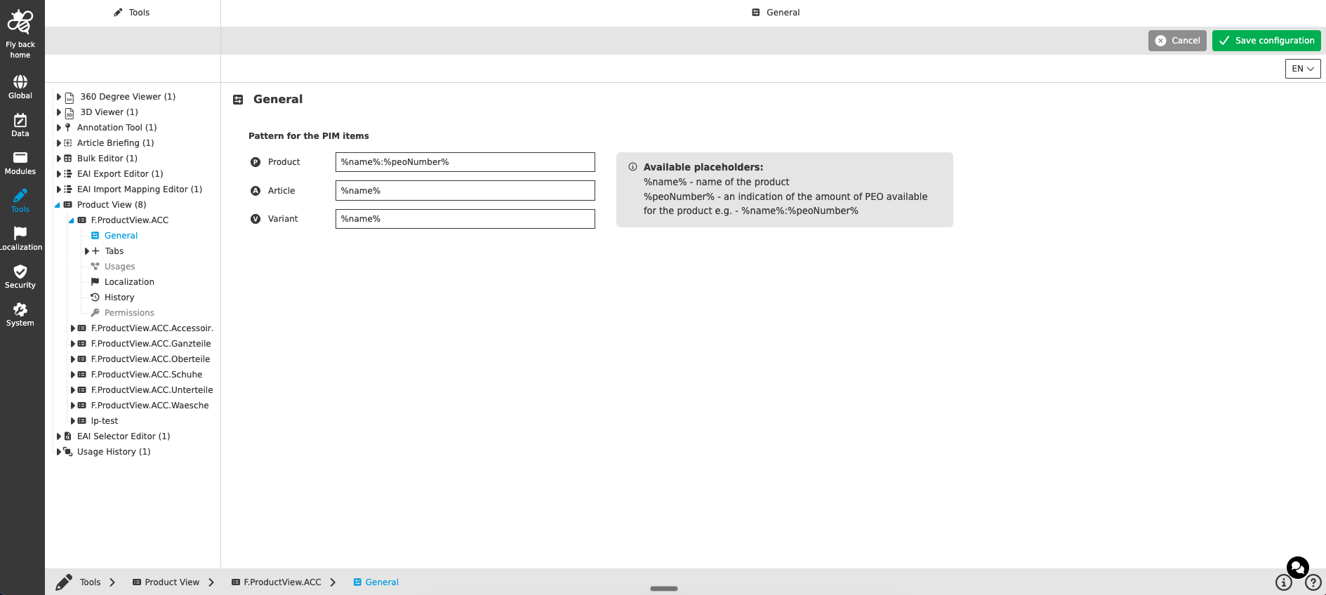 productview general CC