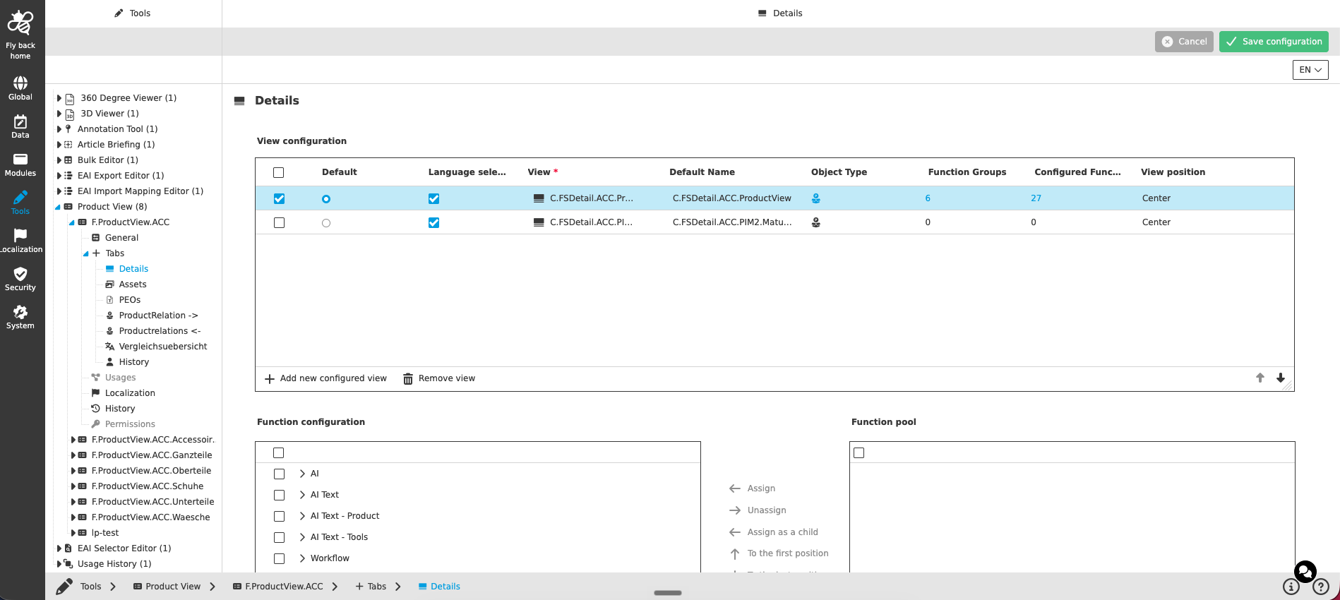 productview tabs product details CC