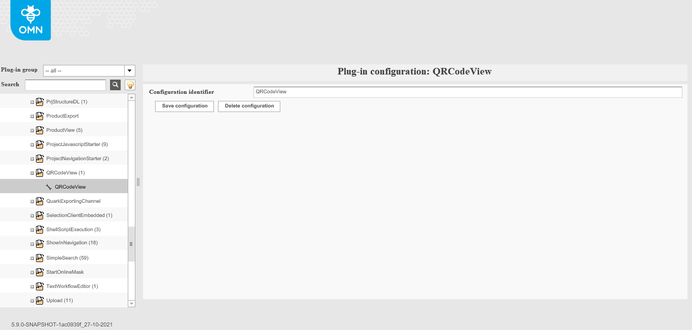 QRCodeView function plug in
