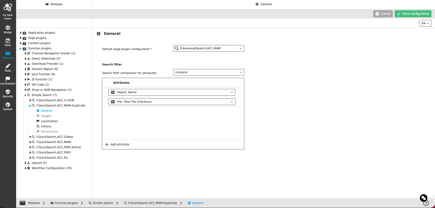 simple search general CC