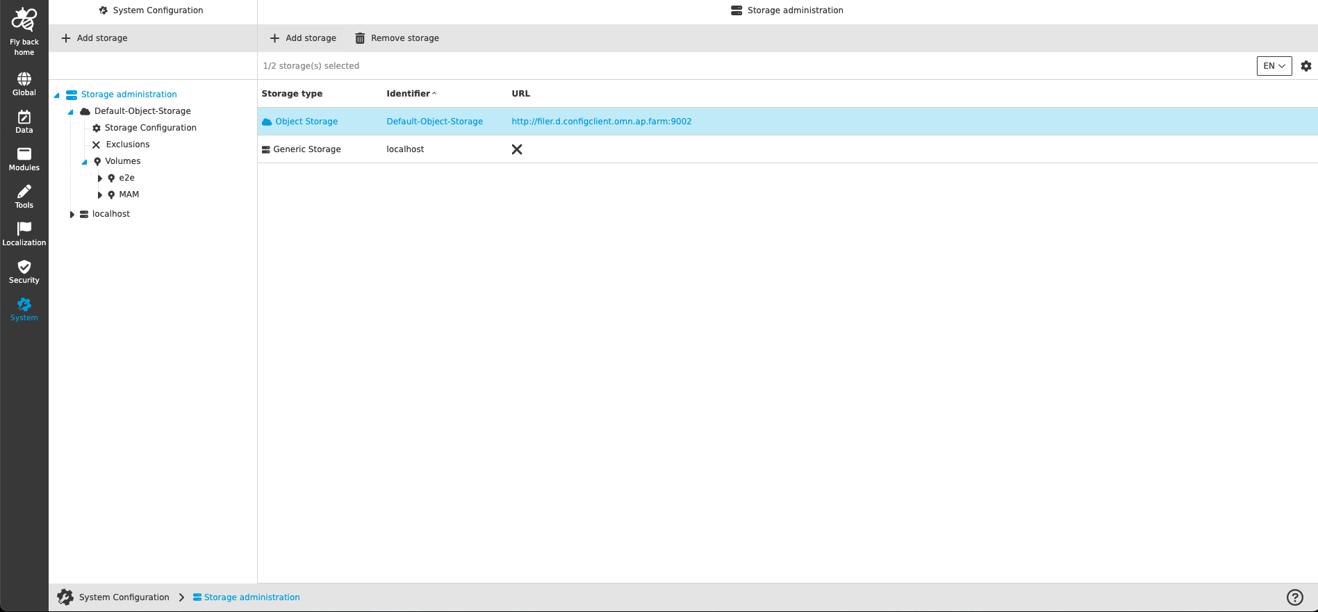 storage administration storage administration