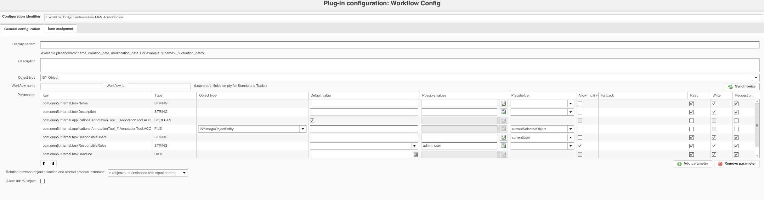 Configuration example