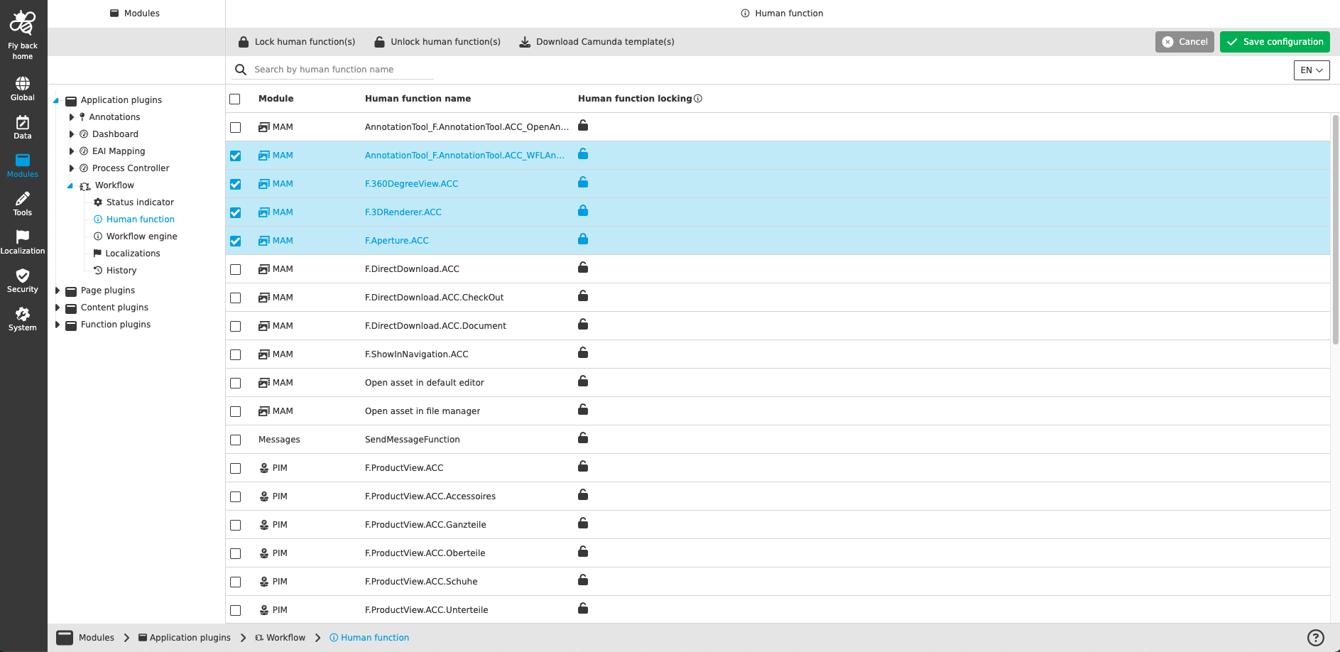 workflow plugin humanfunction CC