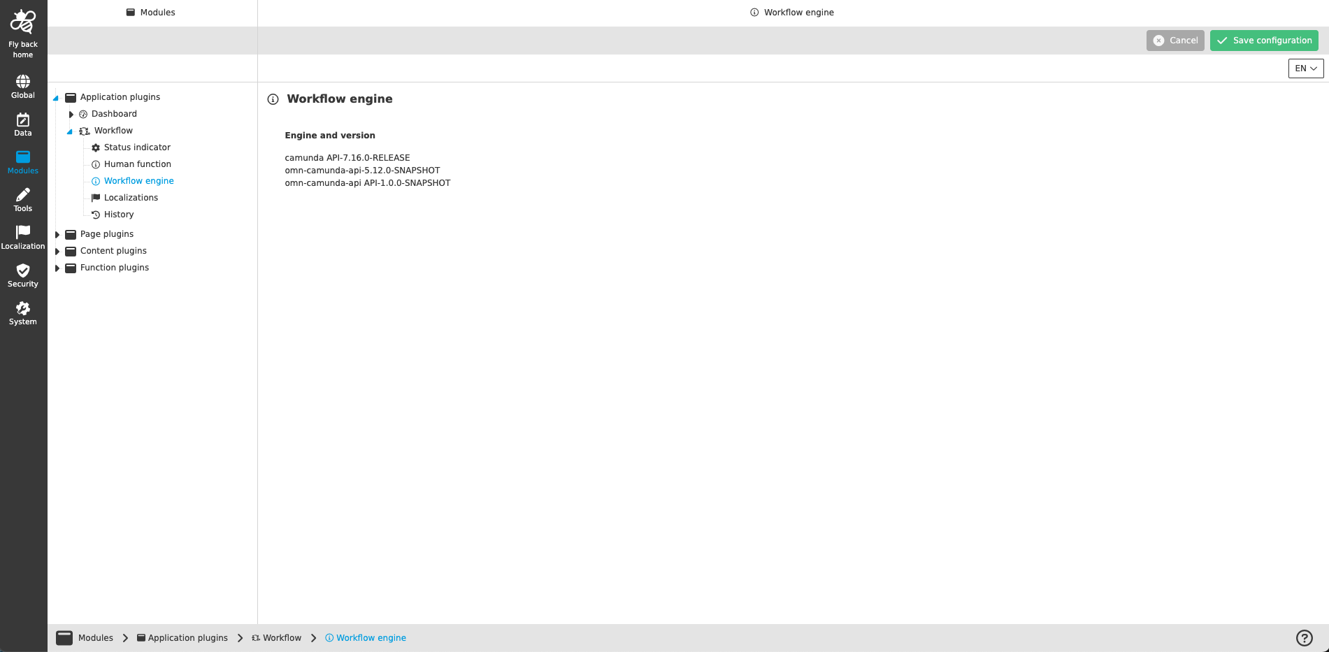 workflow plugin workflowengine CC