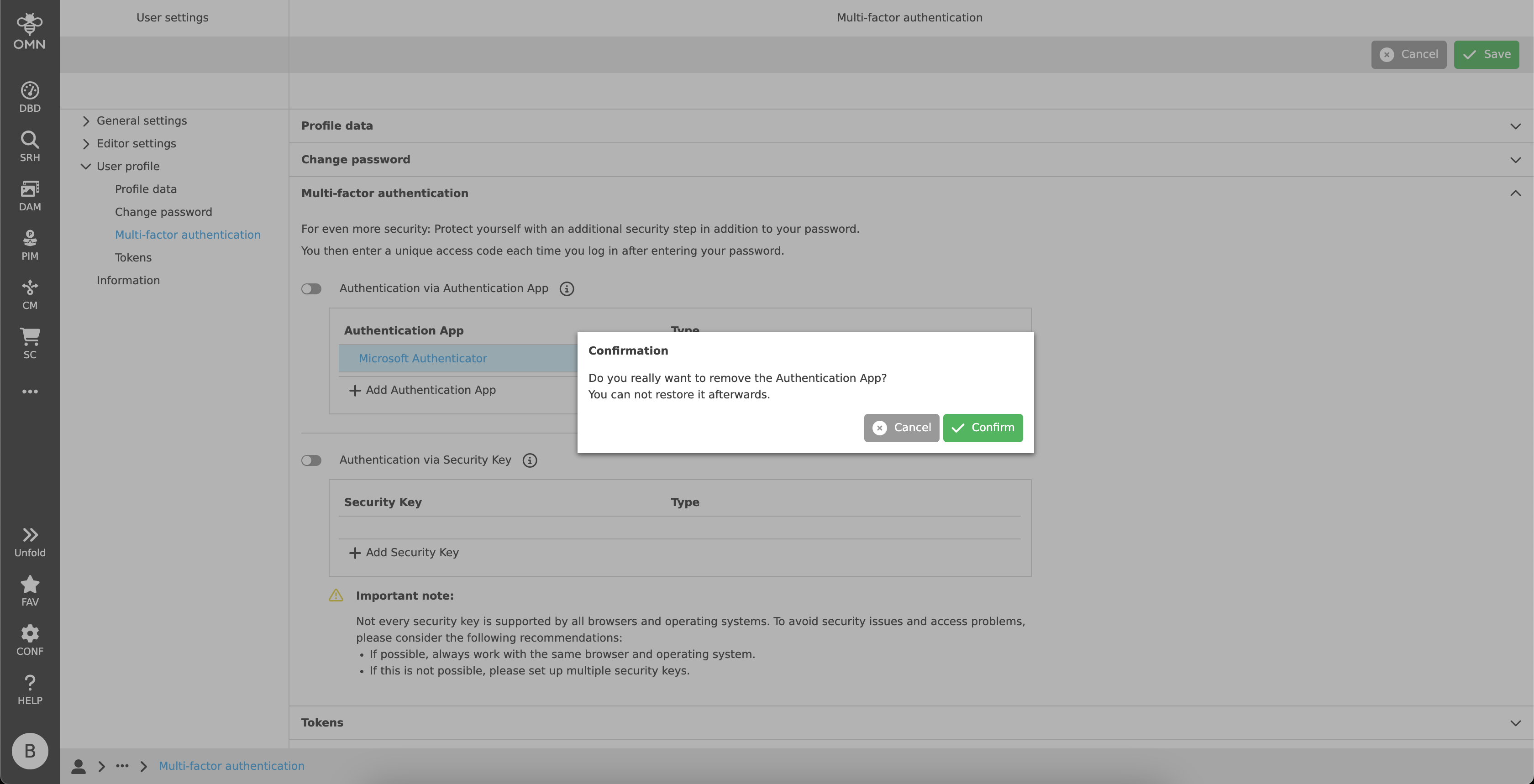 user settings auth delete2