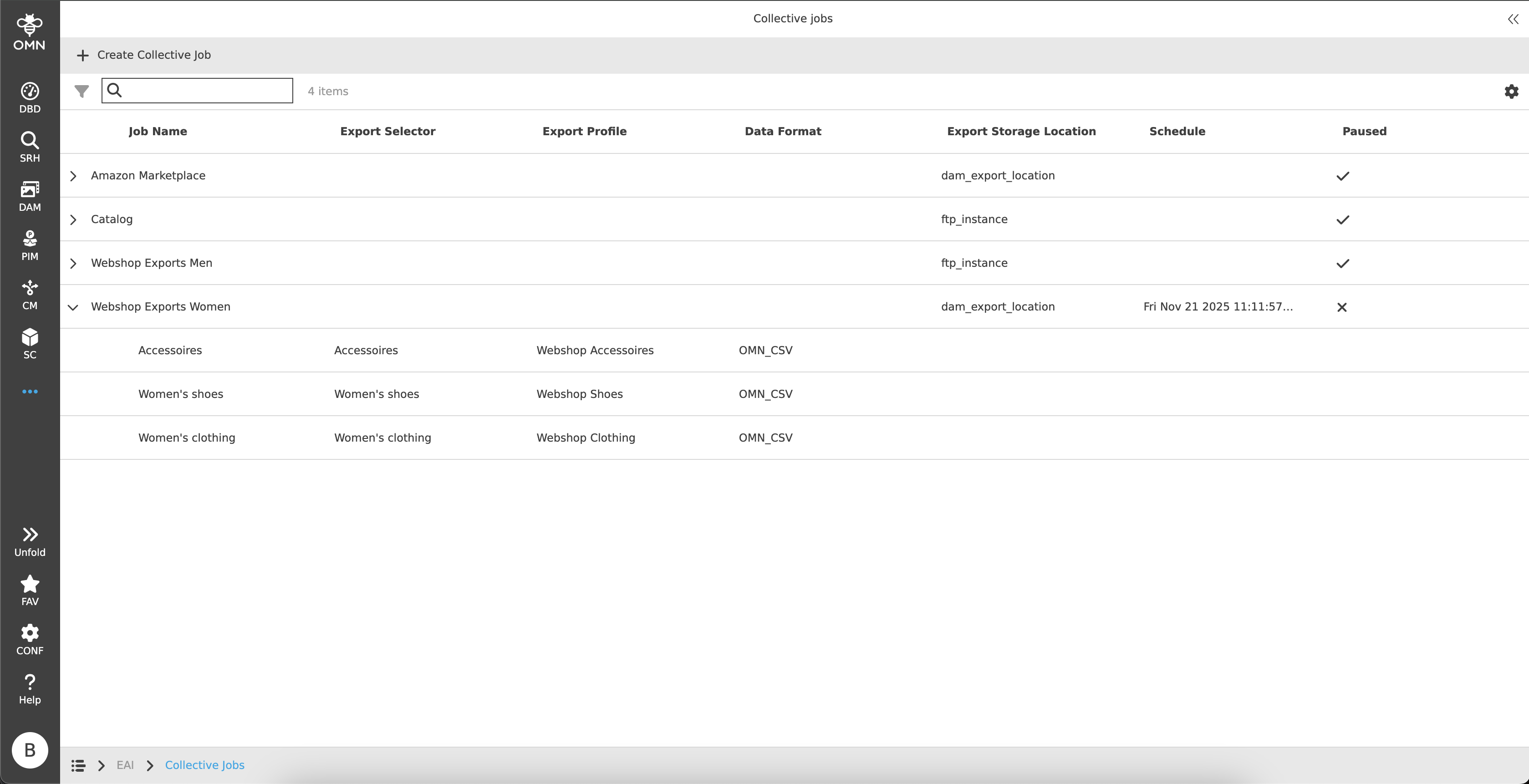 collective jobs center
