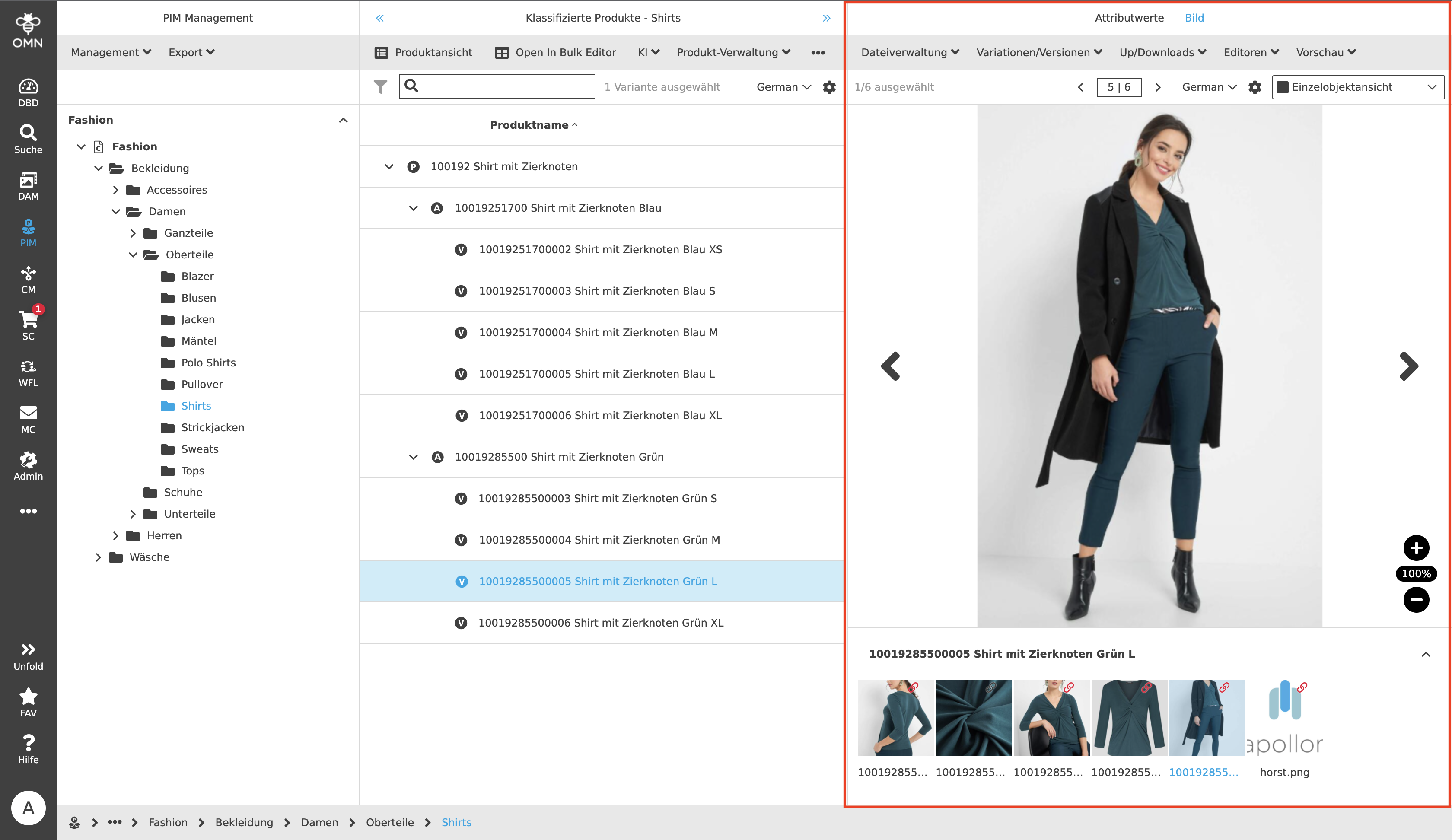MainModule PIM ManagementView Reference