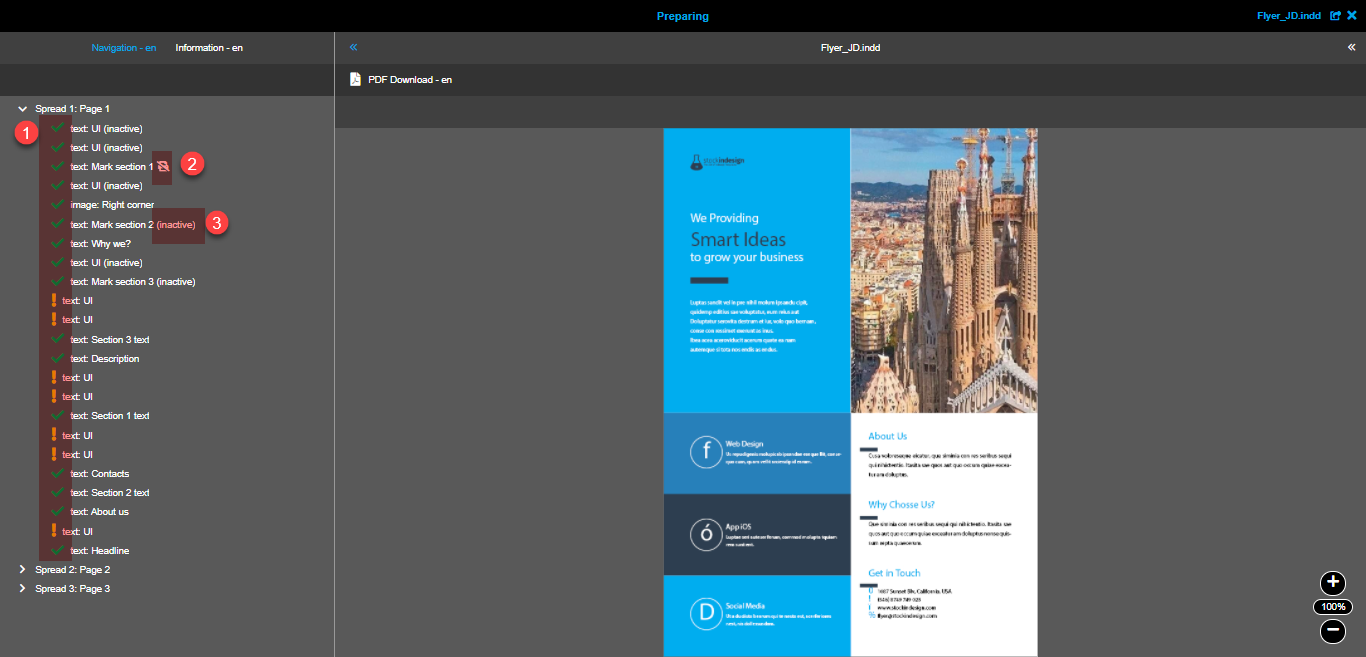 Preparing navigation not BC mode hints