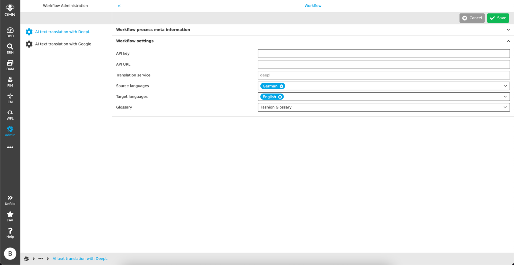 ui administration en